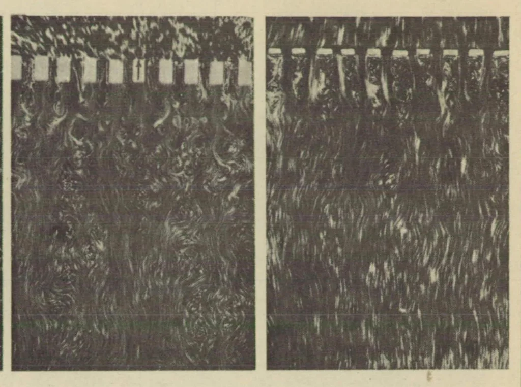 An illustration from Turbulence and mechanism of resistance on spheres and cylinders, 1932, leaf 20