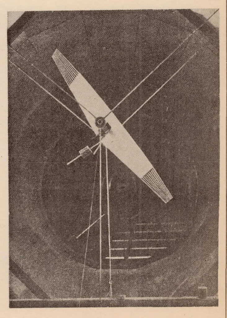 An illustration from Development of a Non-autorotative Airplane Capable of Steep Landing, 1931, leaf 32