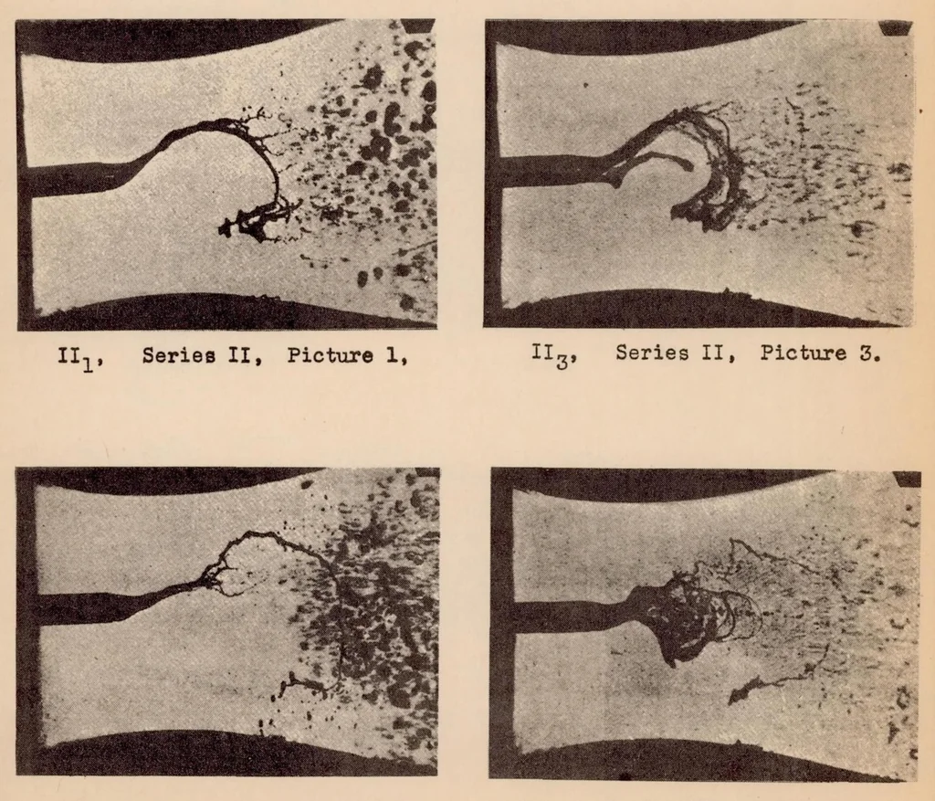 An illustration from On Atomization in Carburetors, 1931, leaf 13
