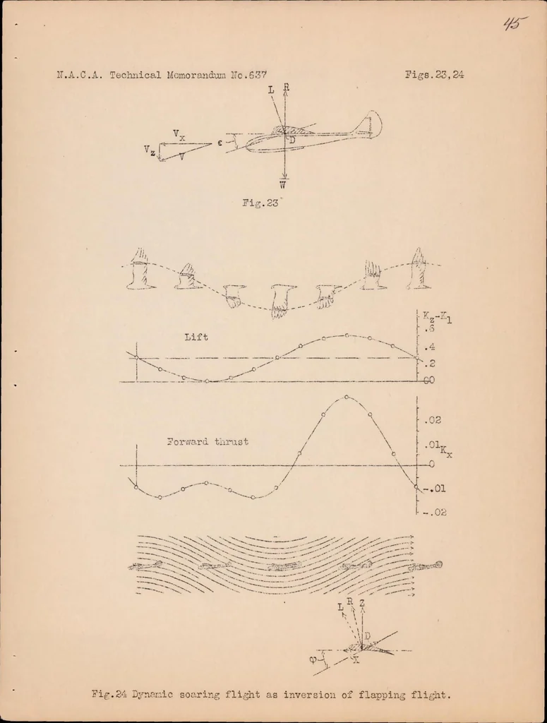 An illustration from The Development, Design and Construction of Gliders and Sailplanes, 1931, leaf 46