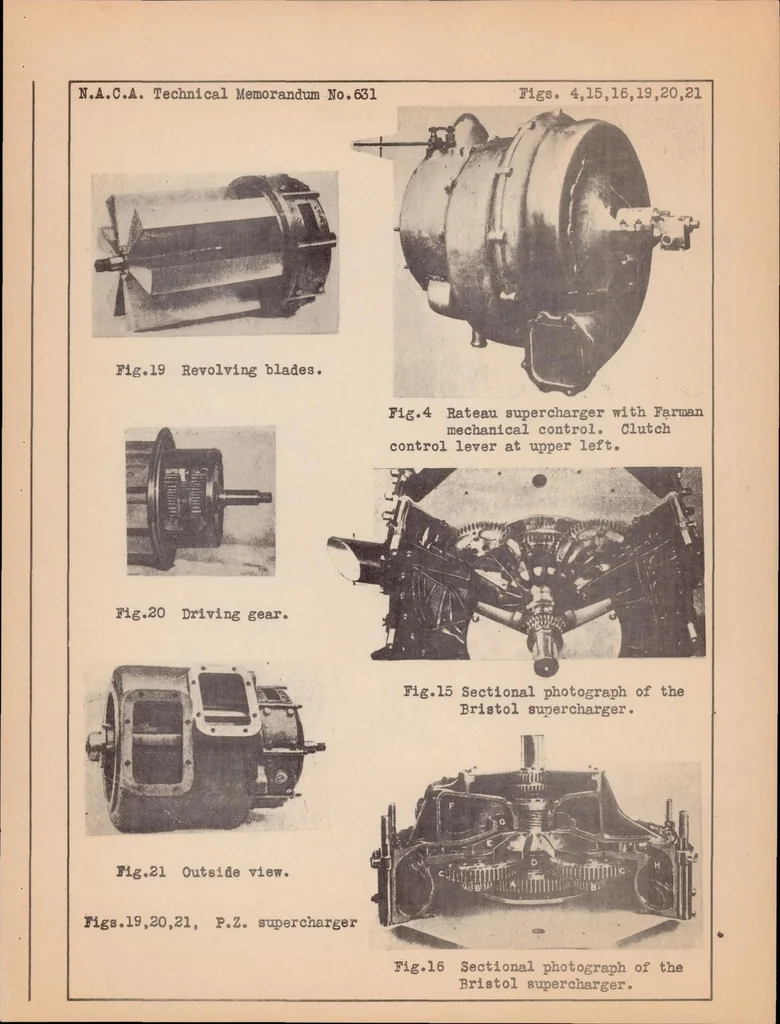 An illustration from Superchargers, 1931, leaf 28