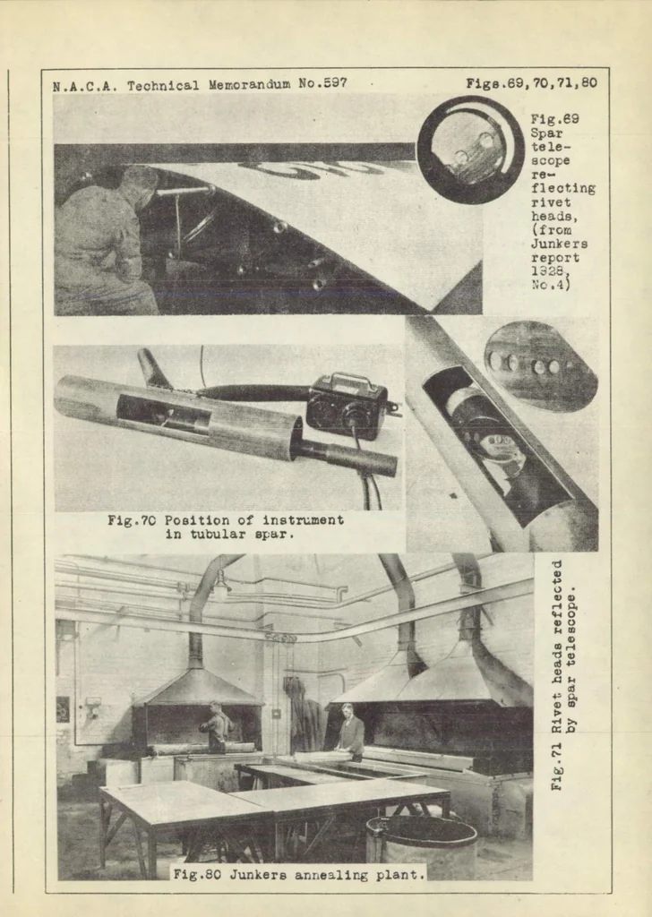 An illustration from Riveting in metal airplane construction. Part II : riveting methods and equipment (concluded), 1930, leaf 52