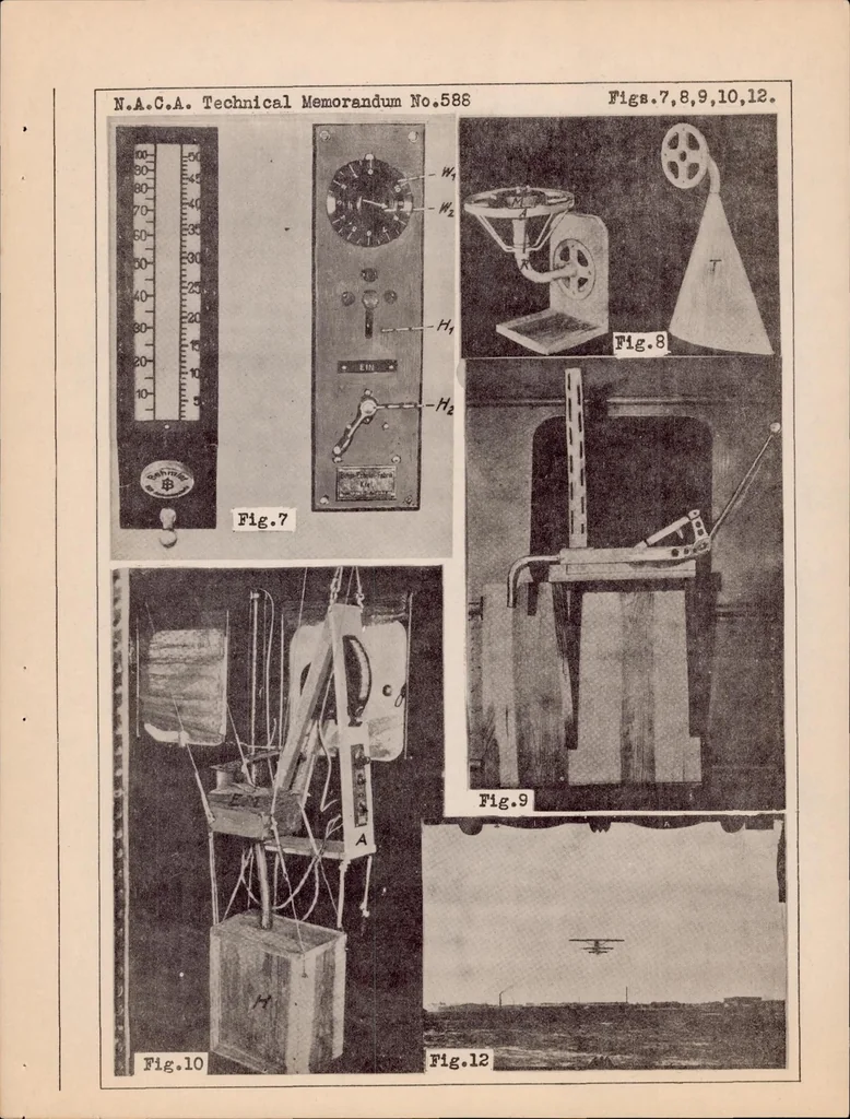 An illustration from The Behm Acoustic Sounder for Airplanes with Reference to Its Accuracy, 1930, leaf 23
