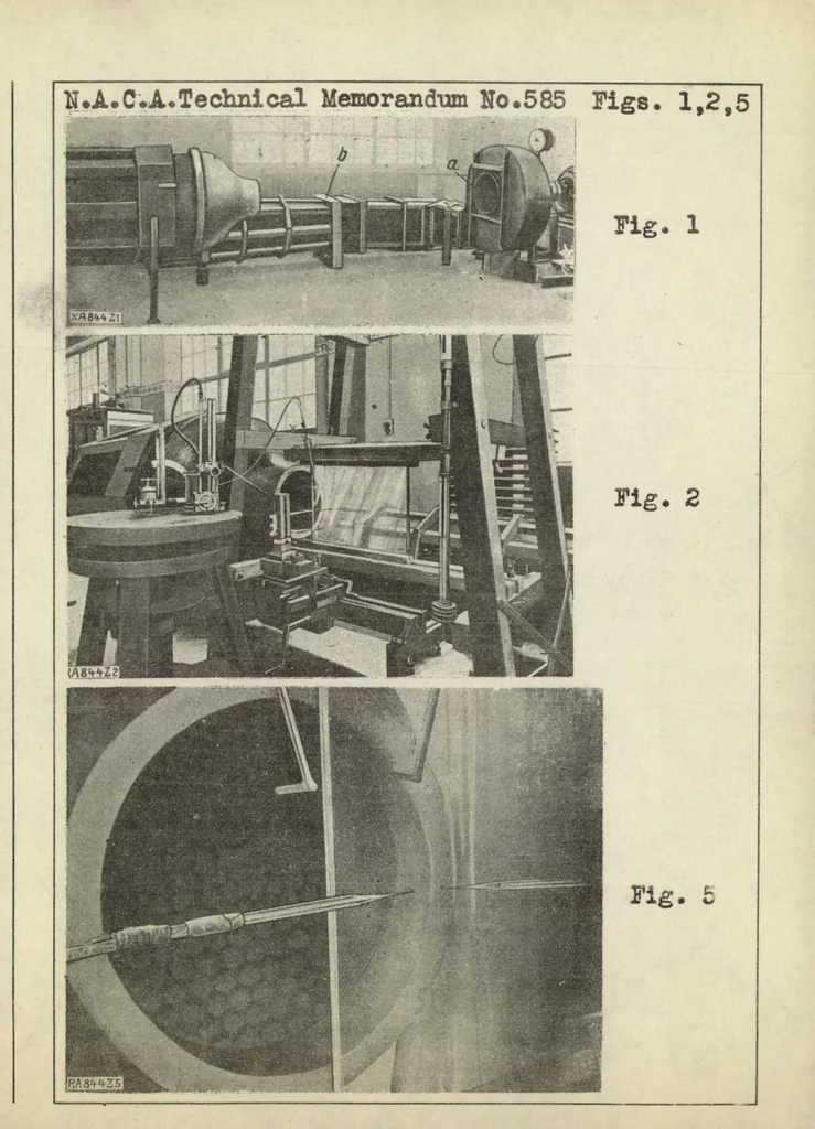 An illustration from Velocity Distribution in the Boundary Layer of a Submerged Plate, 1930, leaf 19