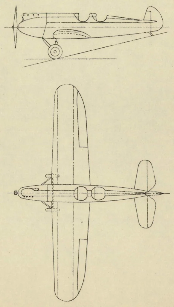 An illustration from Structural details of German light airplanes, 1930, leaf 28
