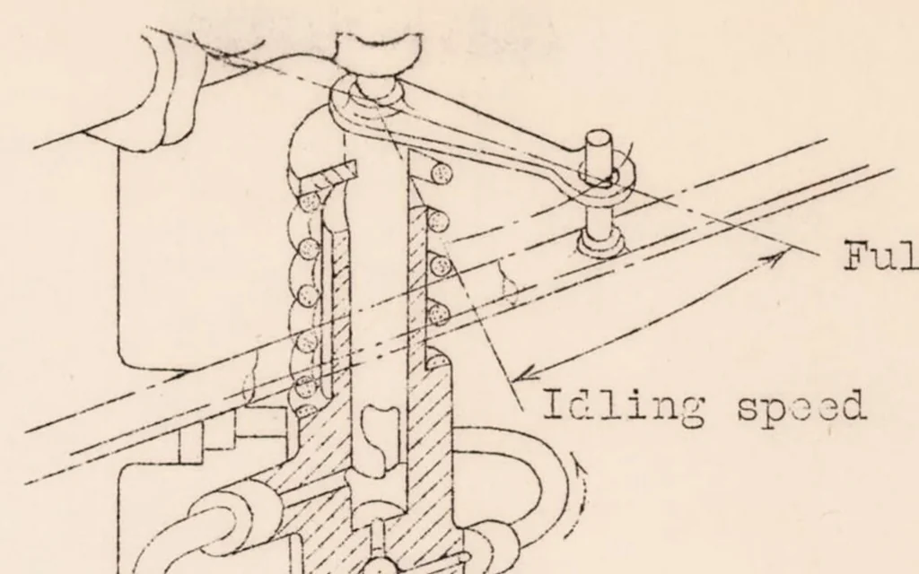 An illustration from Development of the Junkers-diesel Aircraft Engine, 1930, leaf 25