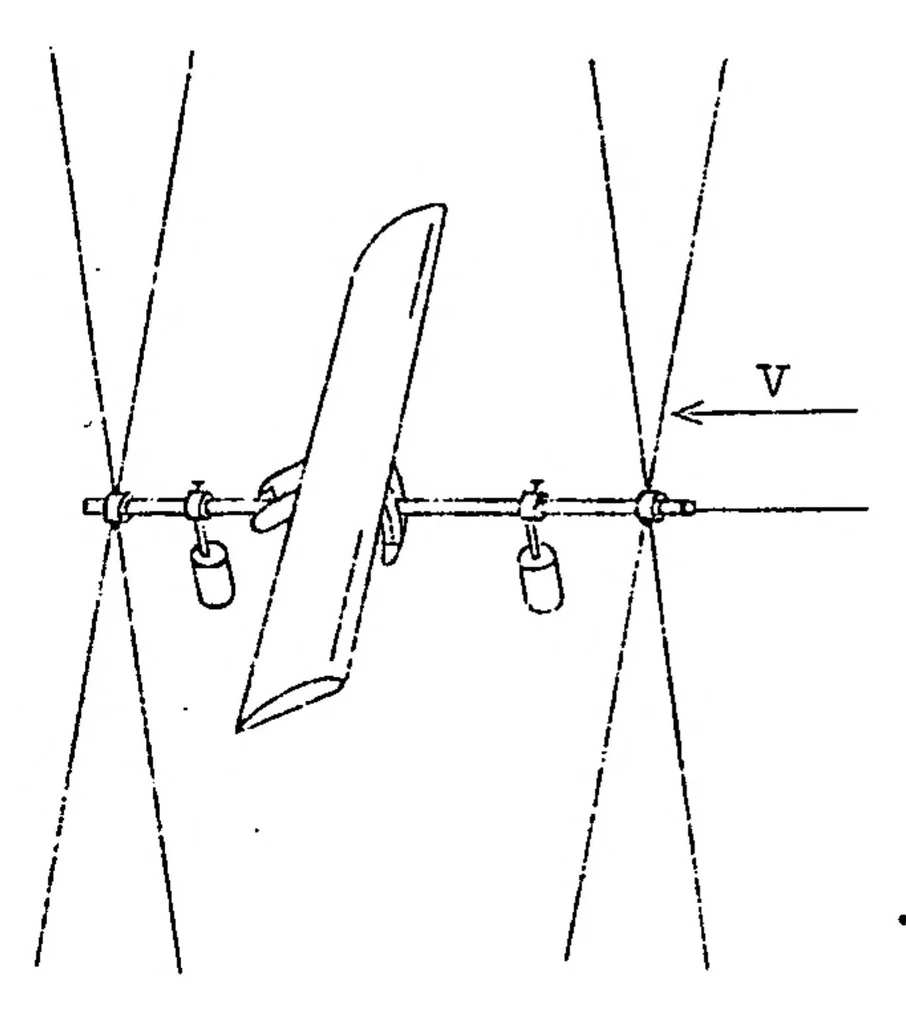 An illustration from The boundary layer as a means of controlling the flow of liquids and gases, 1930, leaf 24