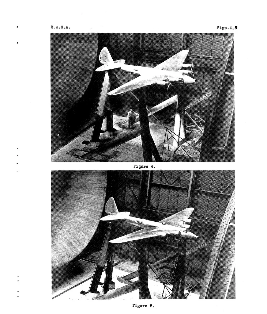 An illustration from Drag and Propulsive Characteristics of Air-Cooled Engine-Nacelle Installations for Large Airplanes, Special Report, 1939, leaf 25