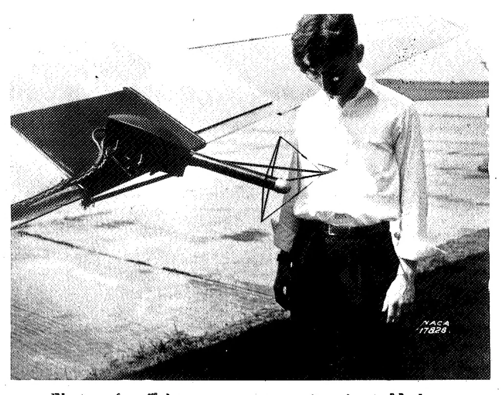 An illustration from Profile-Drag Investigation of an Airplane Wing Equipped with Rubber Inflatable De-Icer, 1939, leaf 13