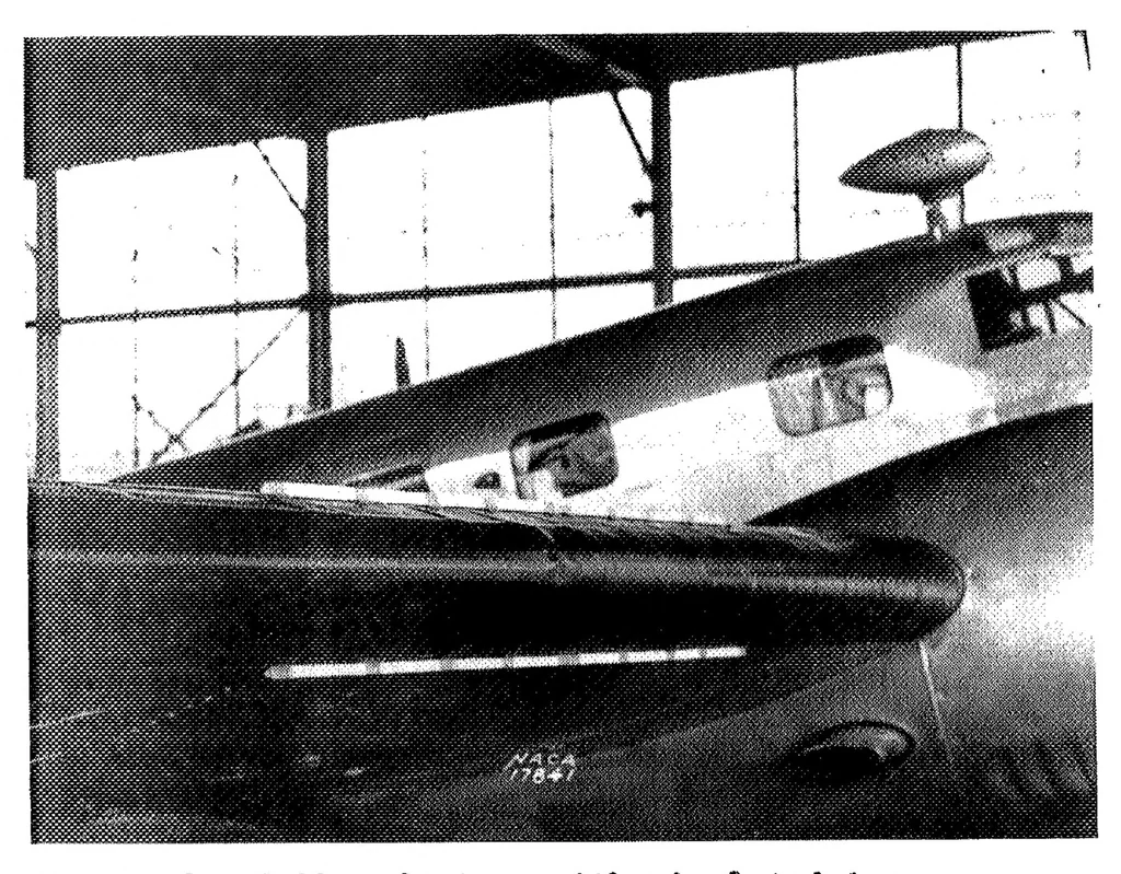 An illustration from Profile-Drag Investigation of an Airplane Wing Equipped with Rubber Inflatable De-Icer, 1939, leaf 15
