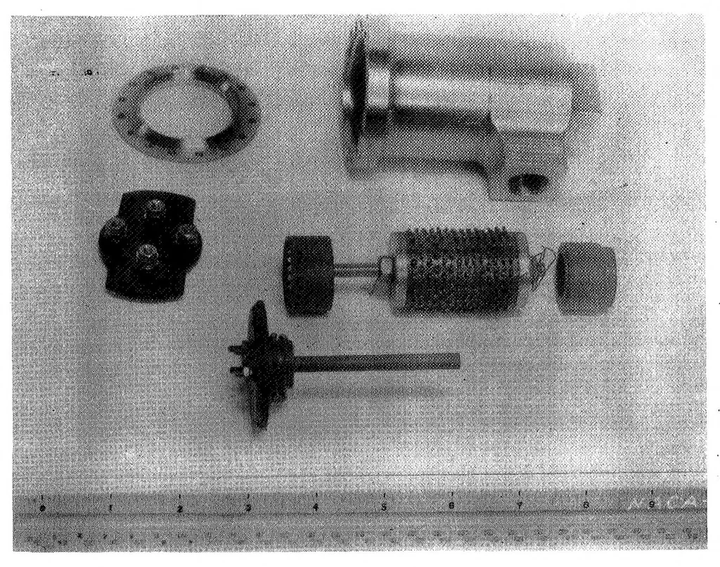 An illustration from An Electrical-Type Indicating Fuel Flowmeter, 1939, leaf 10