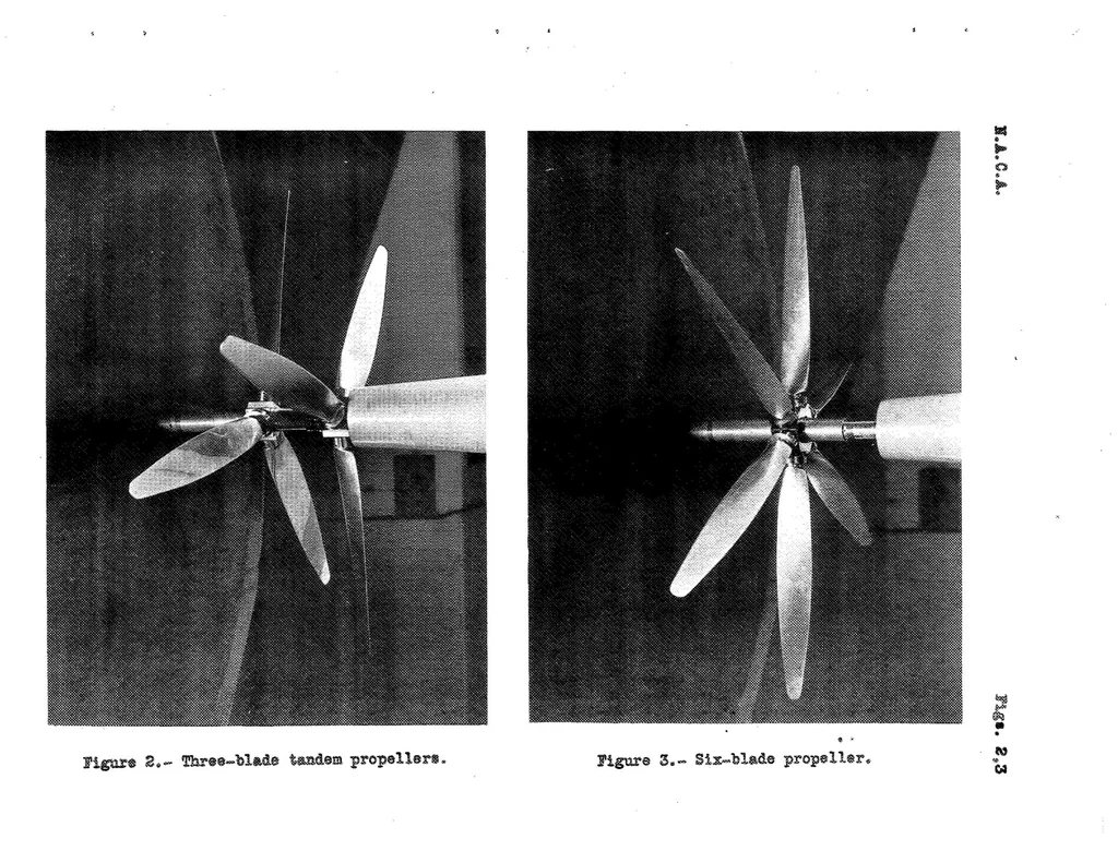 An illustration from Tandem Air Propellers - II, 1939, leaf 23