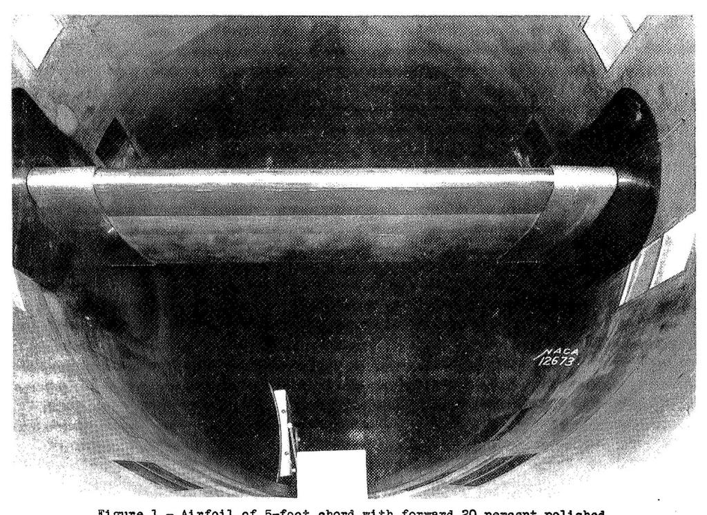 An illustration from The Effect of Surface Irregularities on Wing Drag. 3; Roughness, 1938, leaf 12