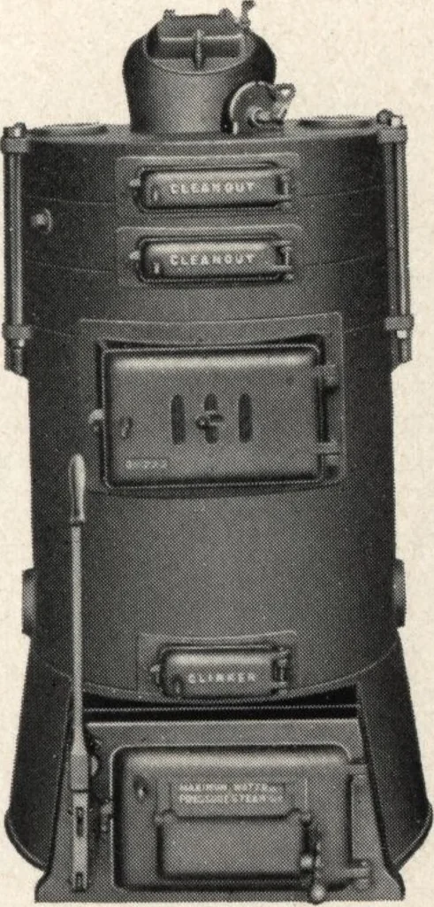 An illustration from National boilers, radiators, and specialties: catalog no. 26, 1920, leaf 10