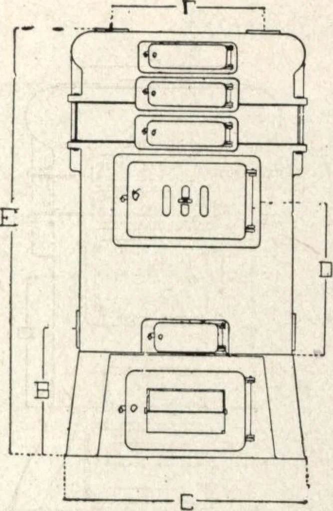 An illustration from National boilers, radiators, and specialties: catalog no. 26, 1920, leaf 12