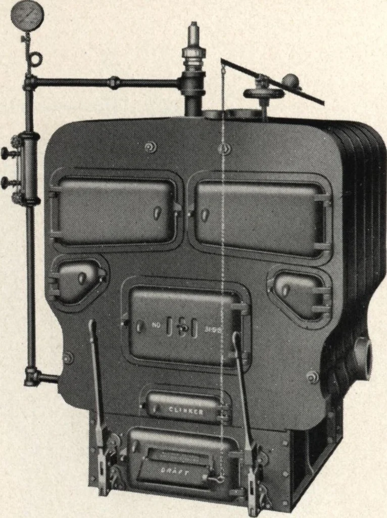 An illustration from National boilers, radiators, and specialties: catalog no. 26, 1920, leaf 17