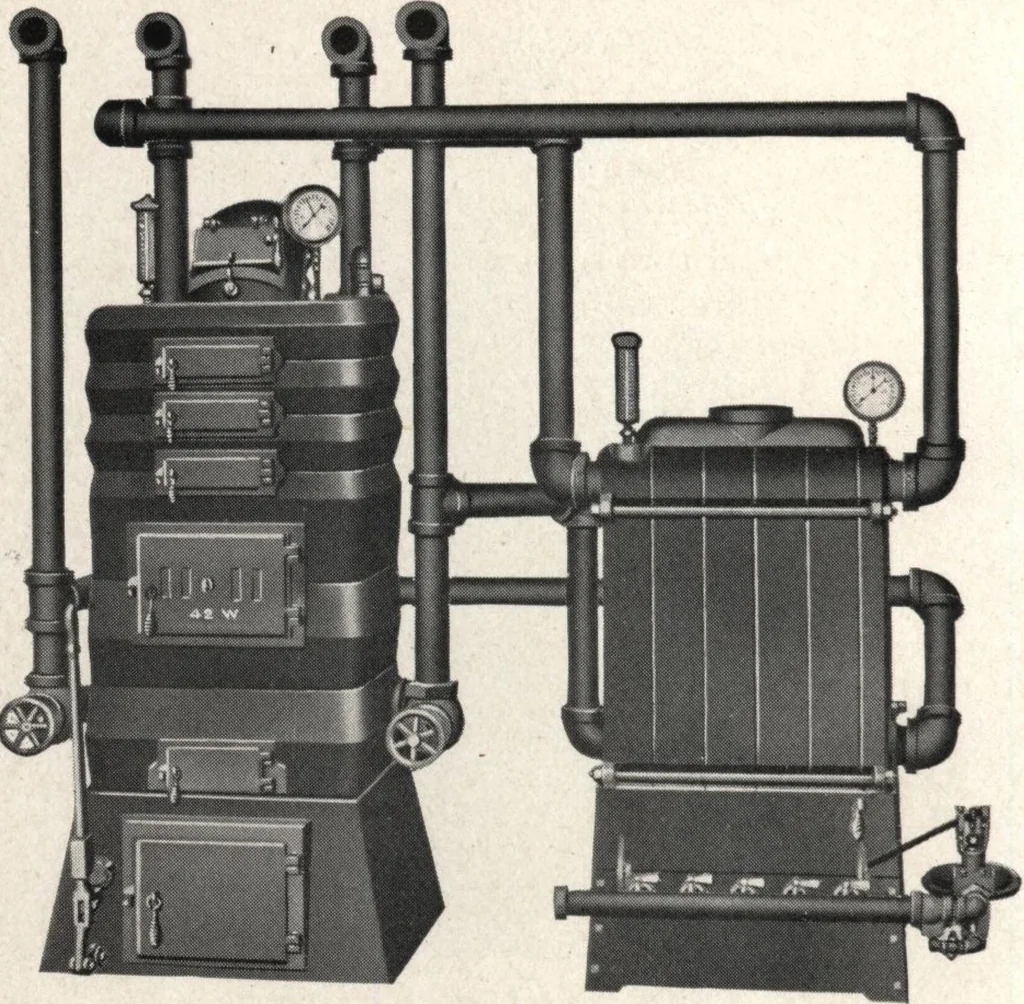 An illustration from National boilers, radiators, and specialties: catalog no. 26, 1920, leaf 31