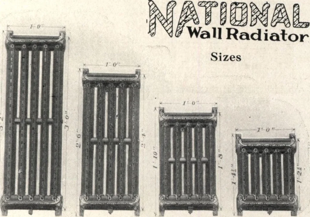 An illustration from National boilers, radiators, and specialties: catalog no. 26, 1920, leaf 50