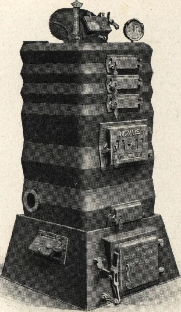 An illustration from National boilers, radiators, and specialties: catalog no. 26, 1920, leaf 6