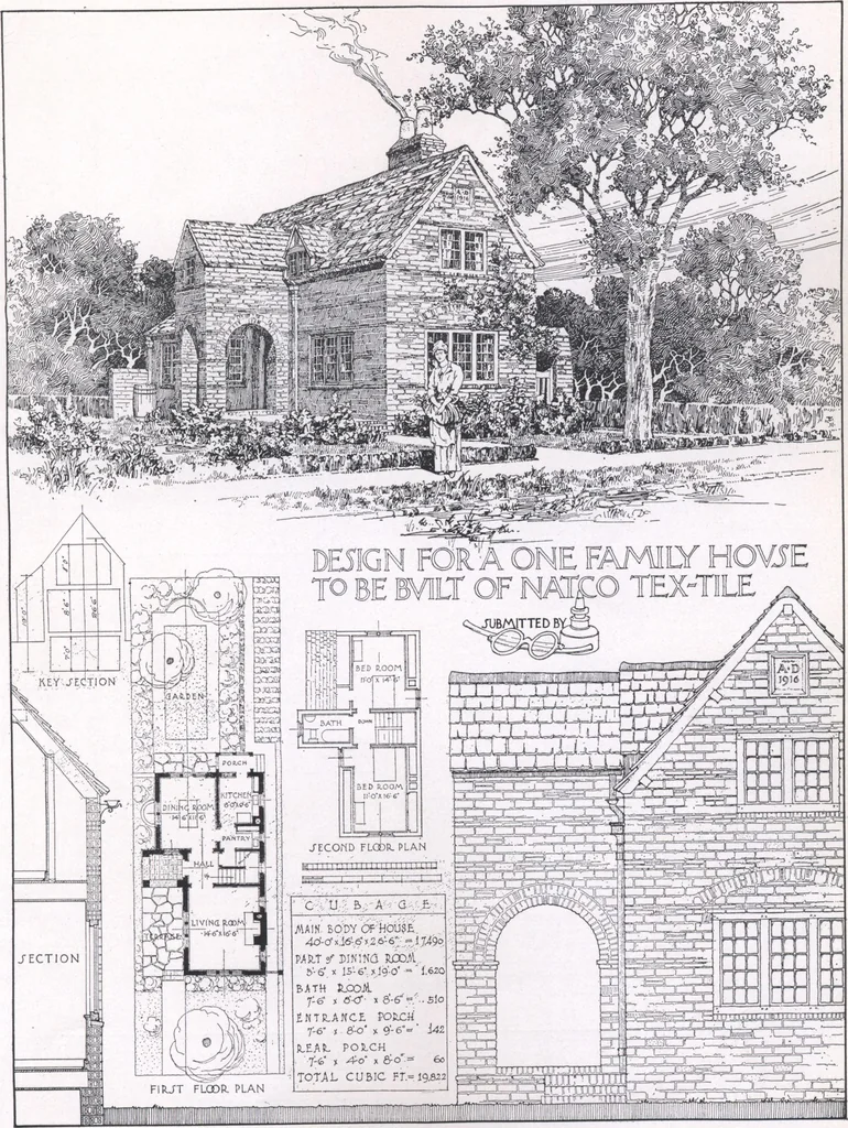 An illustration from The Natco tex-tile house, 1917, leaf 12