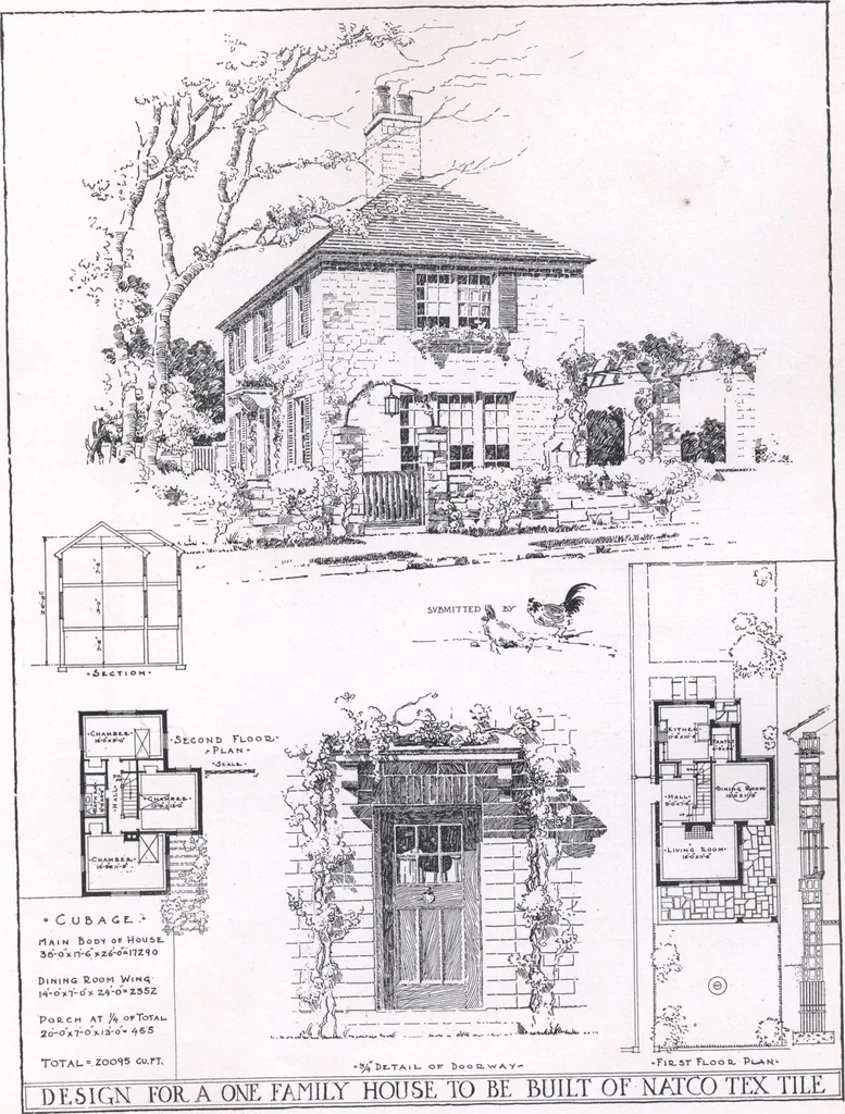 An illustration from The Natco tex-tile house, 1917, leaf 14