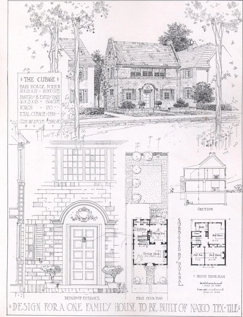 An illustration from The Natco tex-tile house, 1917, leaf 18