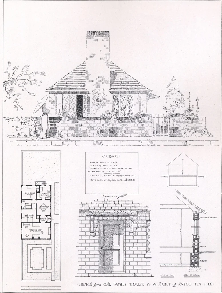 An illustration from The Natco tex-tile house, 1917, leaf 38