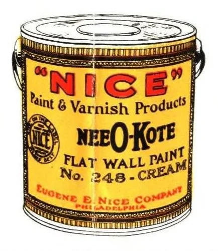 An illustration from Neeo-kote flat wall paint., 1925, leaf 1