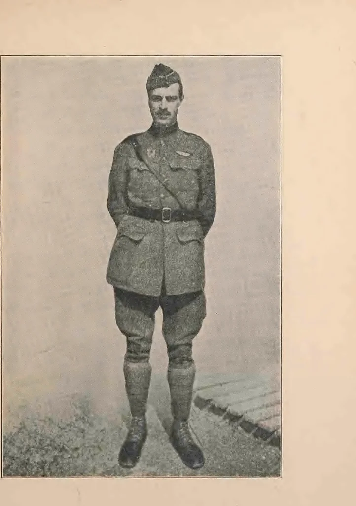 An illustration from New England aviators 1914-1918; their portraits and their records, 1919, leaf 102