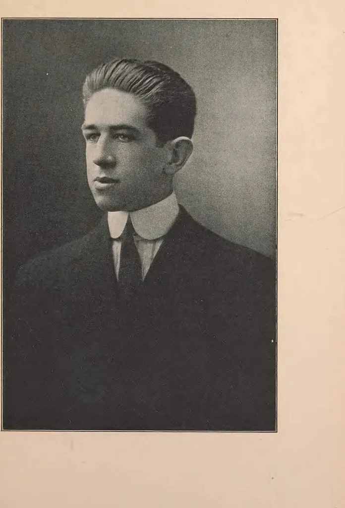 An illustration from New England aviators 1914-1918; their portraits and their records, 1919, leaf 112