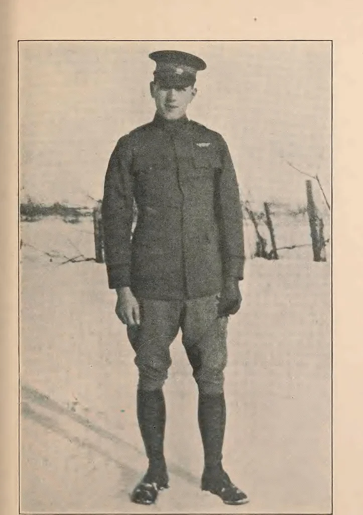An illustration from New England aviators 1914-1918; their portraits and their records, 1919, leaf 114