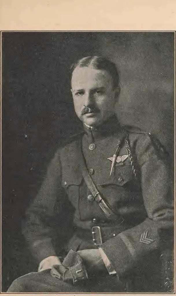 An illustration from New England aviators 1914-1918; their portraits and their records, 1919, leaf 128