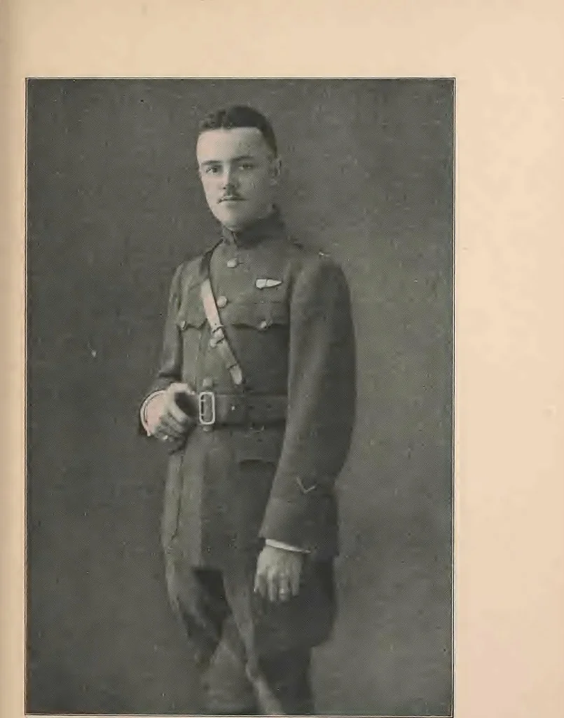 An illustration from New England aviators 1914-1918; their portraits and their records, 1919, leaf 130