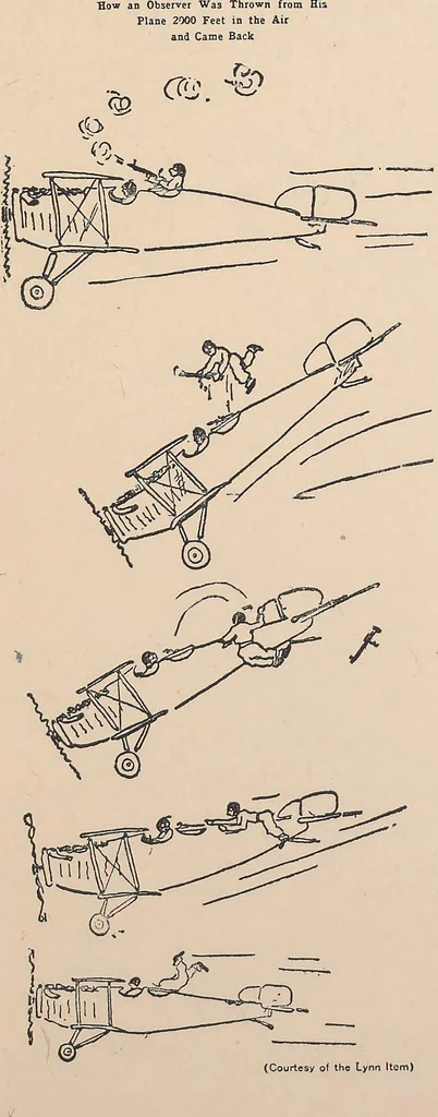 An illustration from New England aviators 1914-1918; their portraits and their records, 1919, leaf 144