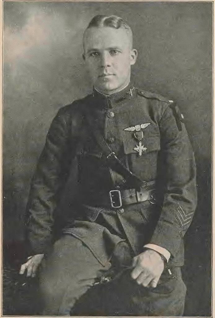 An illustration from New England aviators 1914-1918; their portraits and their records, 1919, leaf 154