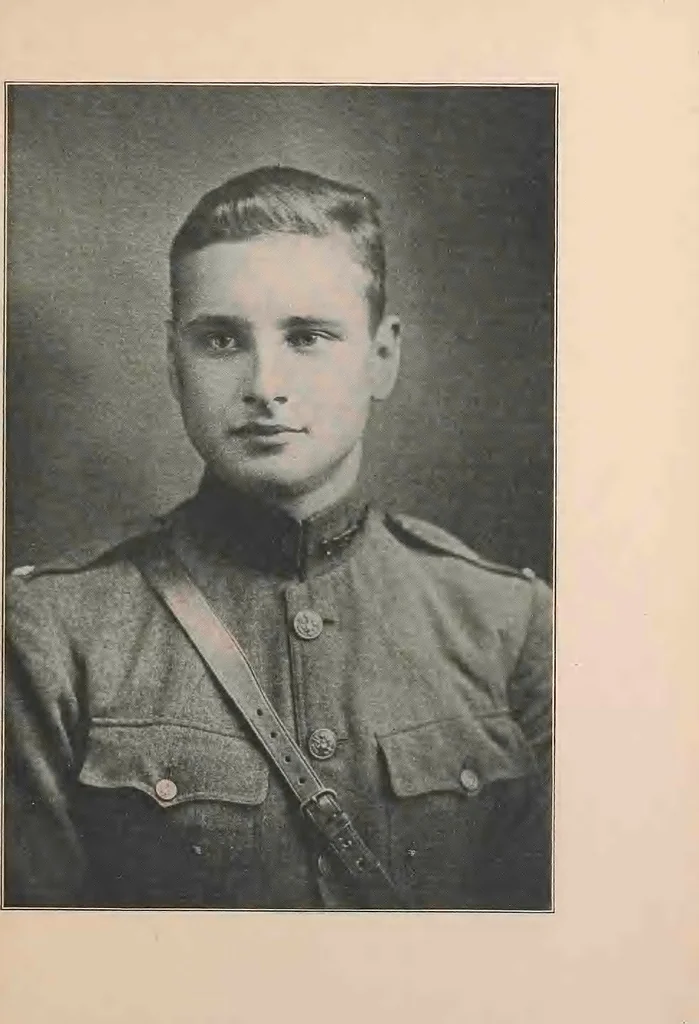 An illustration from New England aviators 1914-1918; their portraits and their records, 1919, leaf 162