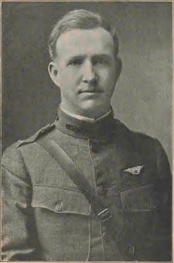 An illustration from New England aviators 1914-1918; their portraits and their records, 1919, leaf 170