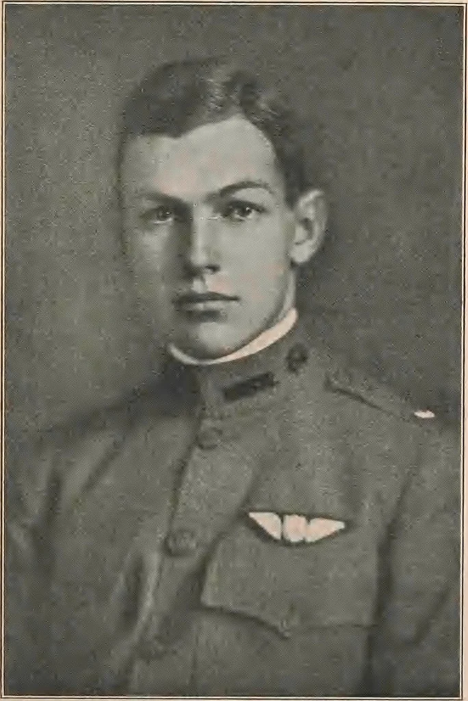 An illustration from New England aviators 1914-1918; their portraits and their records, 1919, leaf 174