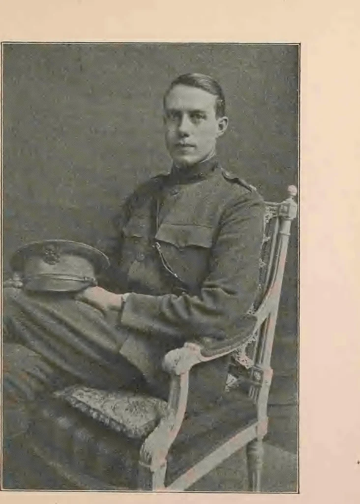 An illustration from New England aviators 1914-1918; their portraits and their records, 1919, leaf 188