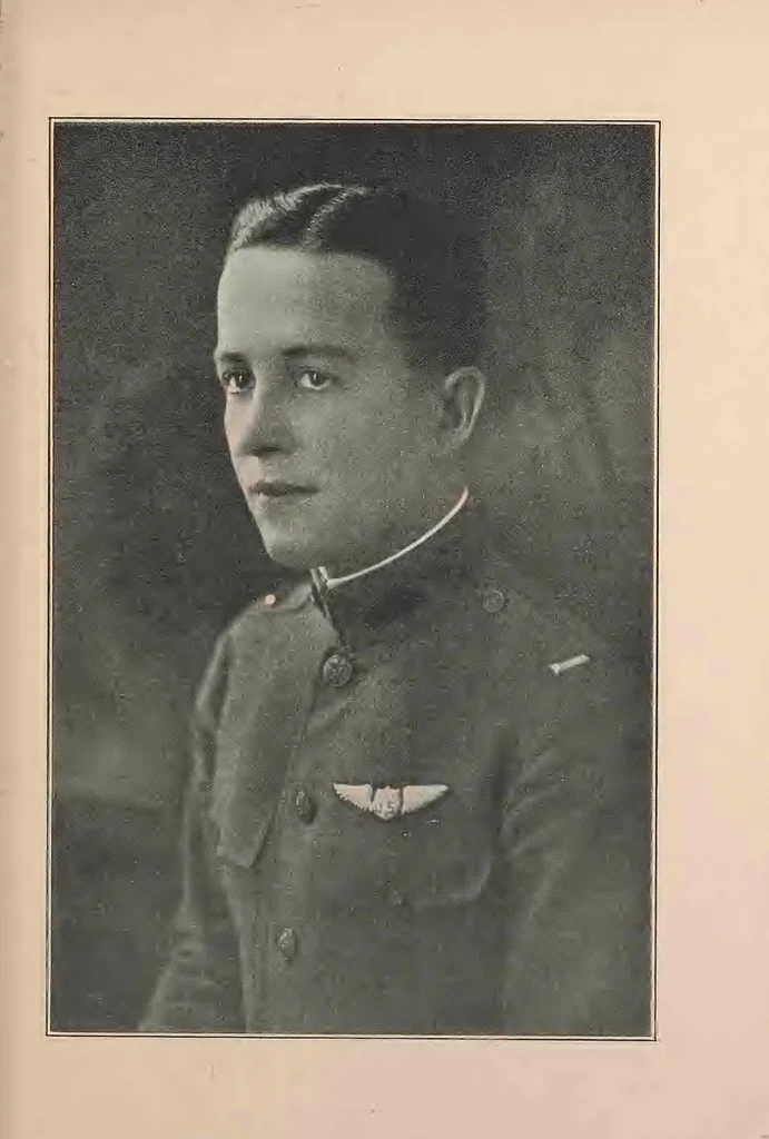 An illustration from New England aviators 1914-1918; their portraits and their records, 1919, leaf 200