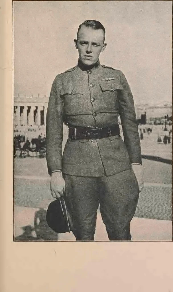An illustration from New England aviators 1914-1918; their portraits and their records, 1919, leaf 204