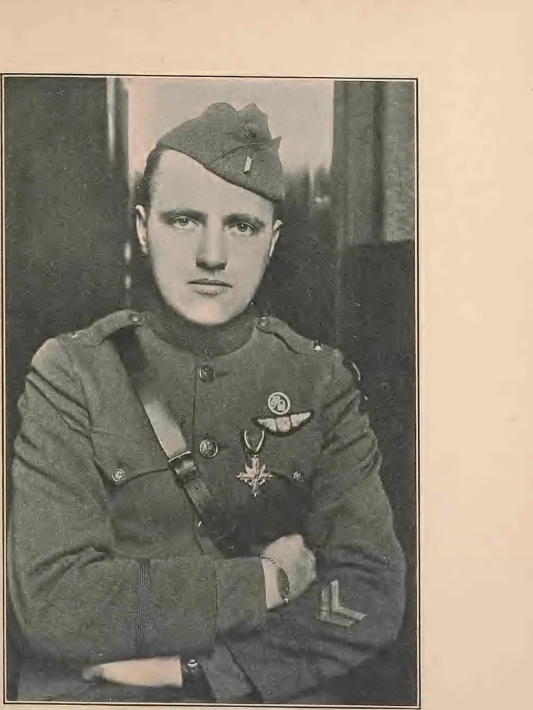 An illustration from New England aviators 1914-1918; their portraits and their records, 1919, leaf 210