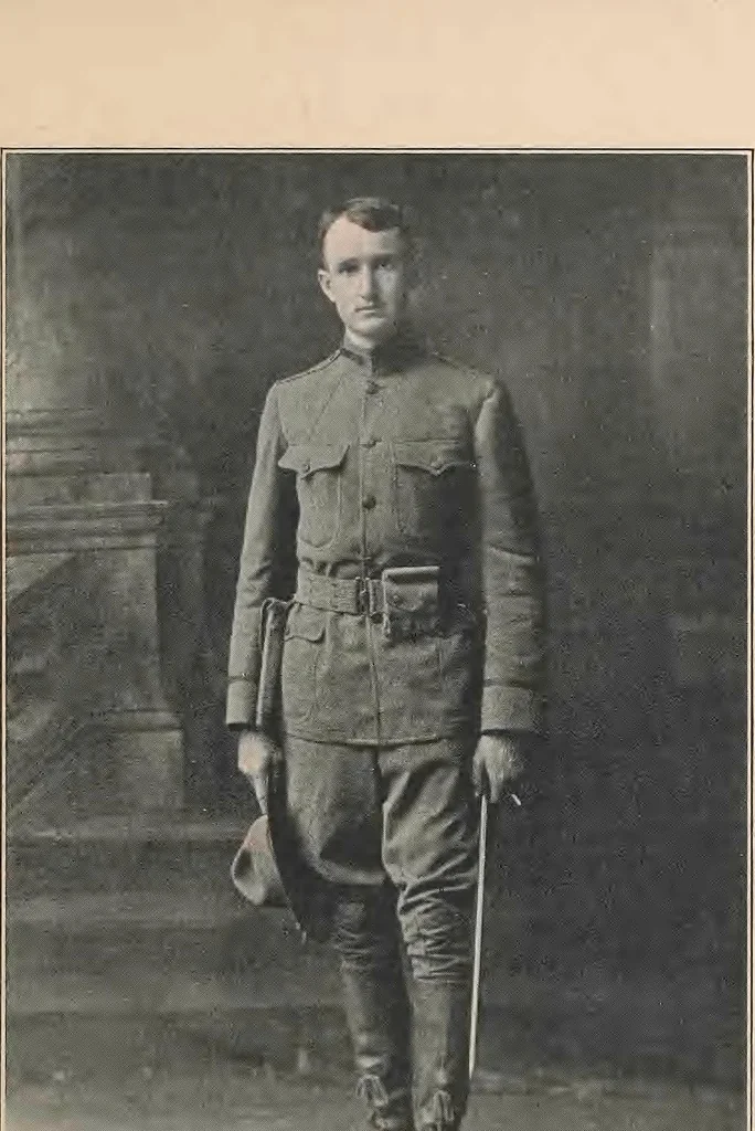 An illustration from New England aviators 1914-1918; their portraits and their records, 1919, leaf 216