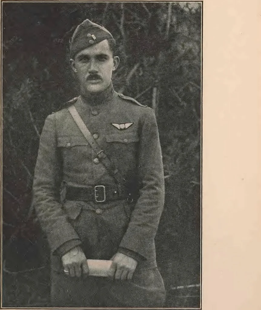 An illustration from New England aviators 1914-1918; their portraits and their records, 1919, leaf 222