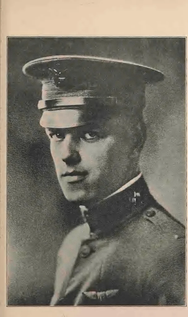 An illustration from New England aviators 1914-1918; their portraits and their records, 1919, leaf 228