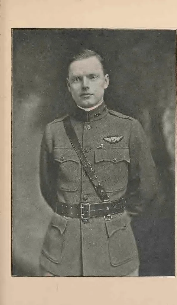 An illustration from New England aviators 1914-1918; their portraits and their records, 1919, leaf 230