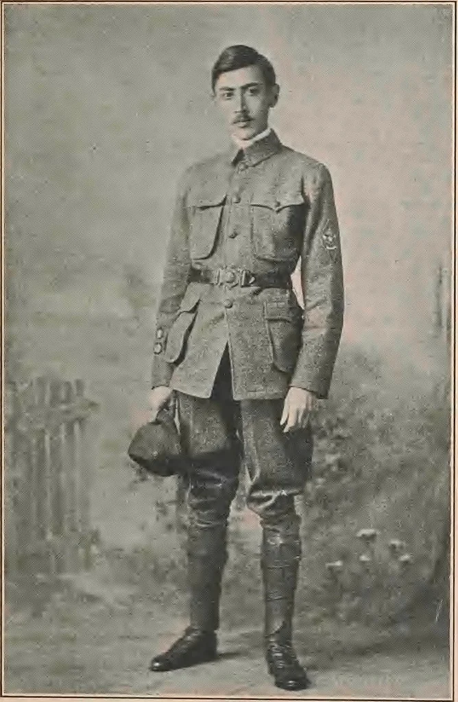 An illustration from New England aviators 1914-1918; their portraits and their records, 1919, leaf 236