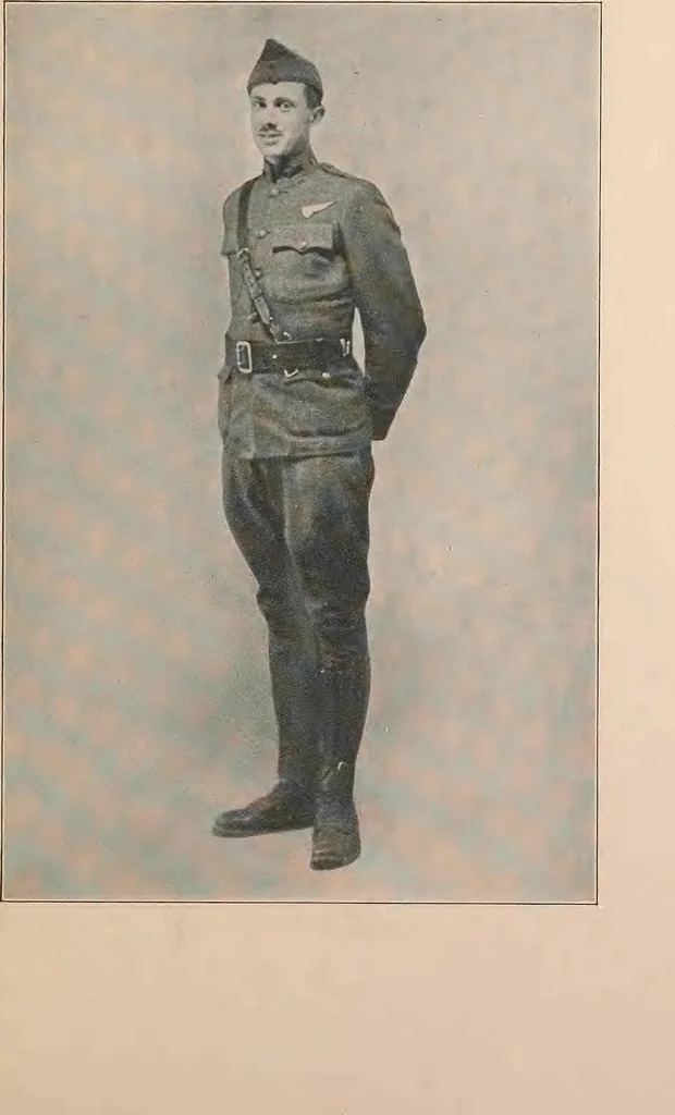 An illustration from New England aviators 1914-1918; their portraits and their records, 1919, leaf 246