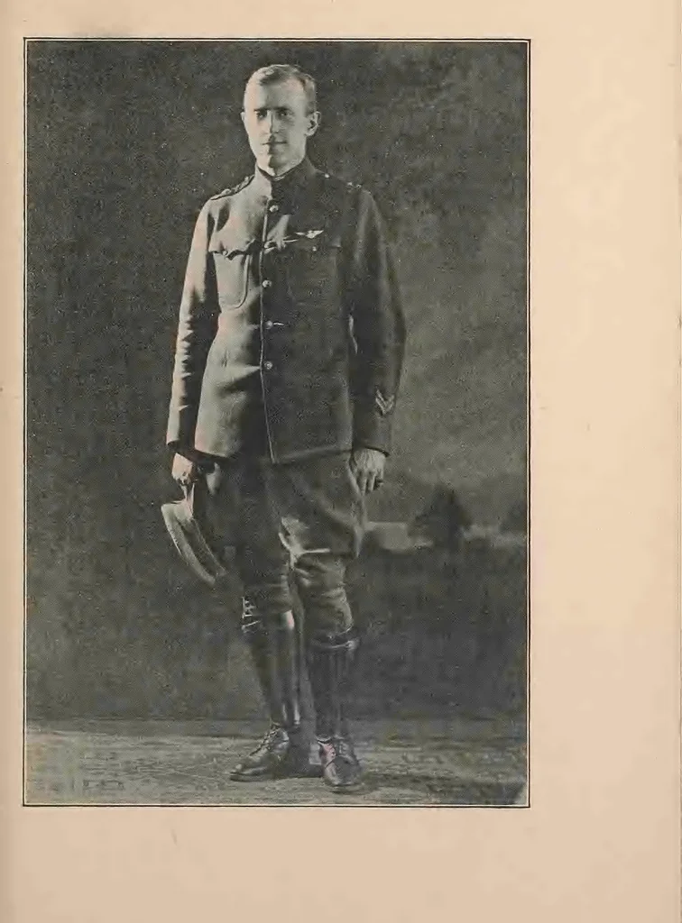 An illustration from New England aviators 1914-1918; their portraits and their records, 1919, leaf 254