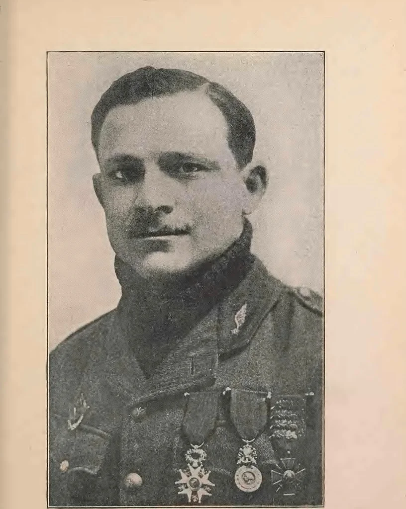 An illustration from New England aviators 1914-1918; their portraits and their records, 1919, leaf 26